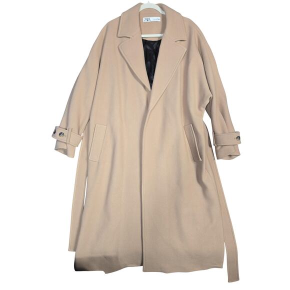 Zara Jackets & Blazers - Zara Tan Women's Coat